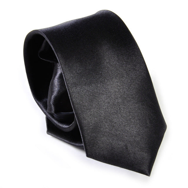 Fashioned Skinny Zipper Slim Narrow Necktie For Men